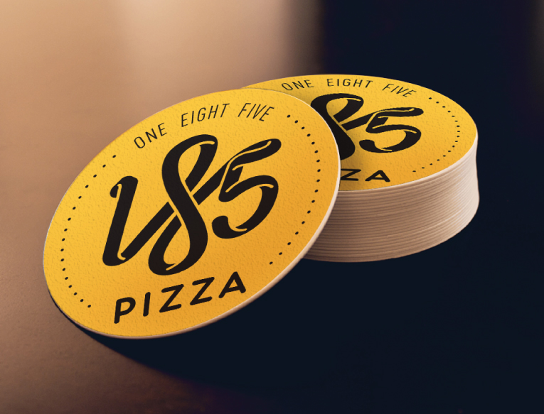 Pizza 185 Coasters